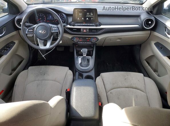 3KPF24AD4KE103428 2019 KIA FORTE Gray 