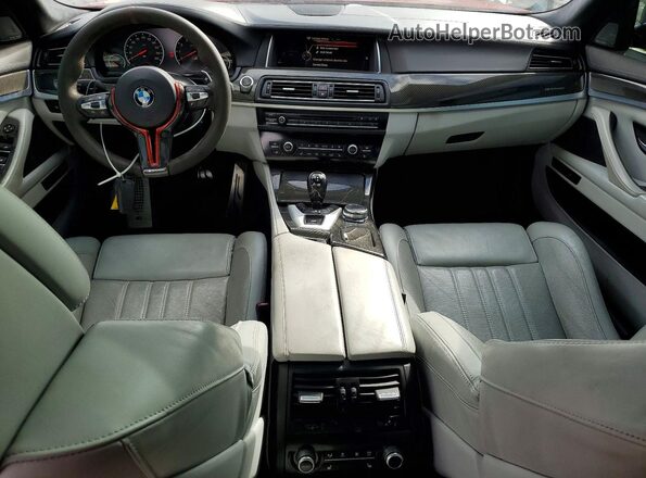 WBSFV9C57GD595500 2016 BMW M5 Orange Widok zestawu wskaźników