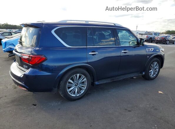 JN8AZ2NE4K9227902 2019 INFINITI QX80 Blue 