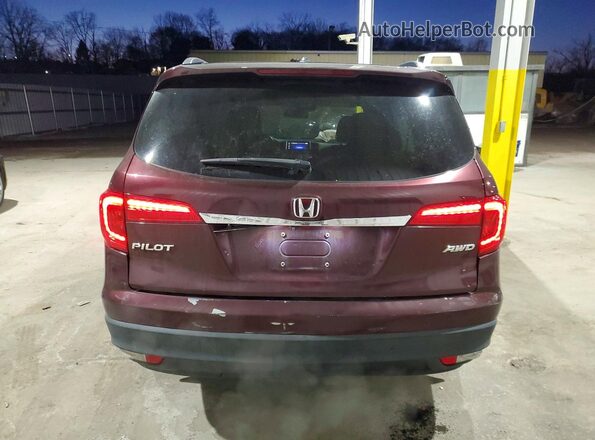 5FNYF6H61GB065450 2016 HONDA PILOT Красный 