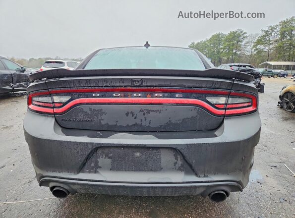 2C3CDXCT9MH590219 2021 DODGE CHARGER Gray Widok wnętrza z przodu