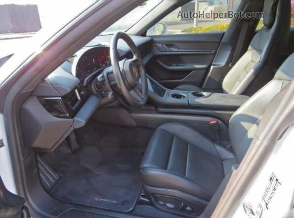 WP0BA2Y19NSA67581 2022 PORSCHE TAYCAN White Հետևի նստատեղերի տեսք