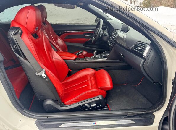 WBS3U9C57GP969947 2016 BMW M4 White Вид ззаду