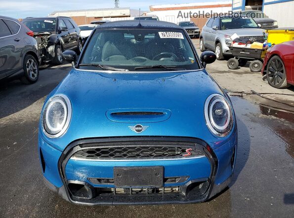 WMW43DL03R3S29423 2024 MINI COOPER Blue Հետևի տեսք