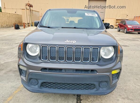 ZACNJAAB1KPK37972 2019 JEEP RENEGADE Gray 