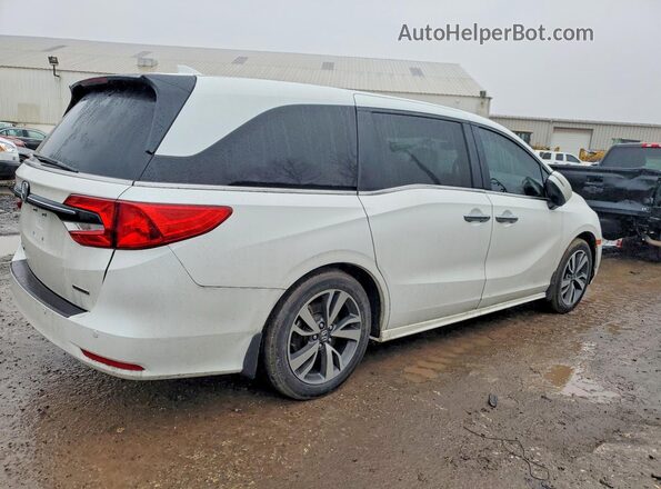 5FNRL6H81NB049132 2022 HONDA ODYSSEY White Przód prawy