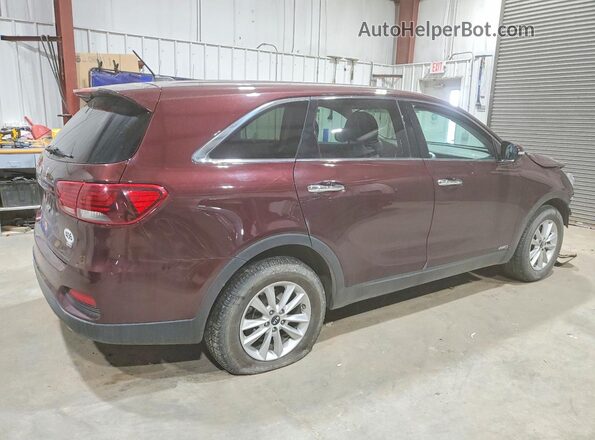 5XYPGDA30KG564383 2019 KIA SORENTO Burgundy 