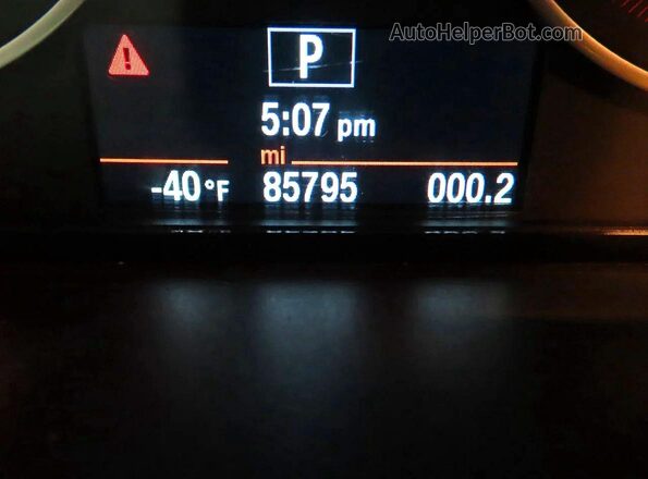 WBA1F9C54GV544669 2016 BMW 2 SERIES Black Widok zestawu wskaźników