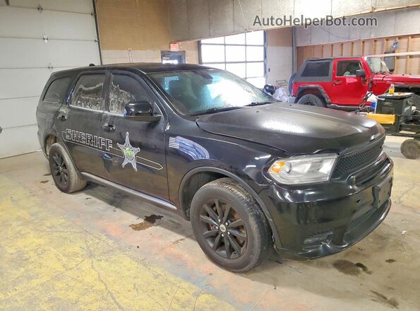 1C4RDJFG2KC645448 2019 DODGE DURANGO Black Widok z przodu