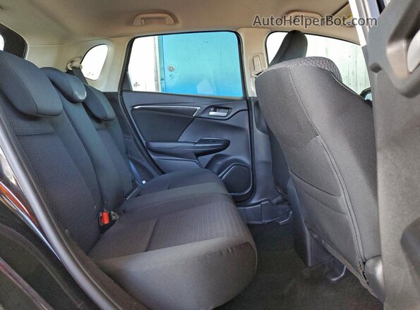 3HGGK5H49LM728948 2020 HONDA FIT Black უკანა სავარძლების ხედი