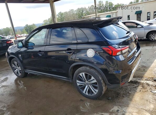 JA4AP3AU1LU007176 2020 MITSUBISHI OUTLANDER Black უკანა მარჯვენა