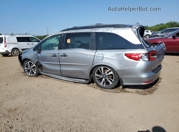 5FNRL6H82MB042561 2021 HONDA ODYSSEY Серебряный Задняя правая четверть