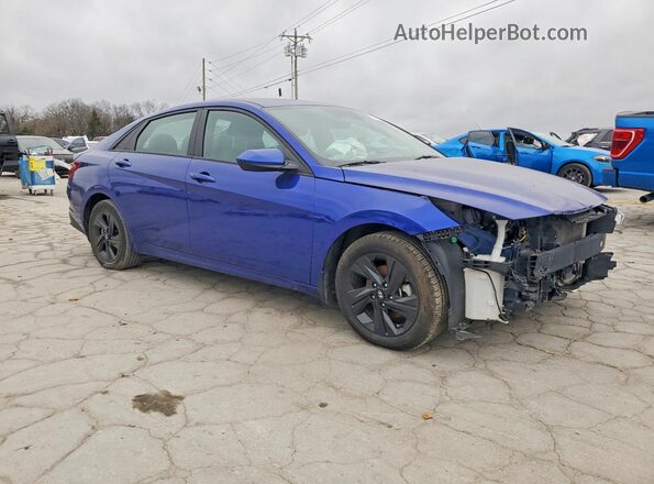 KMHLM4AJ4PU050382 2023 HYUNDAI ELANTRA Blue წინა ხედი