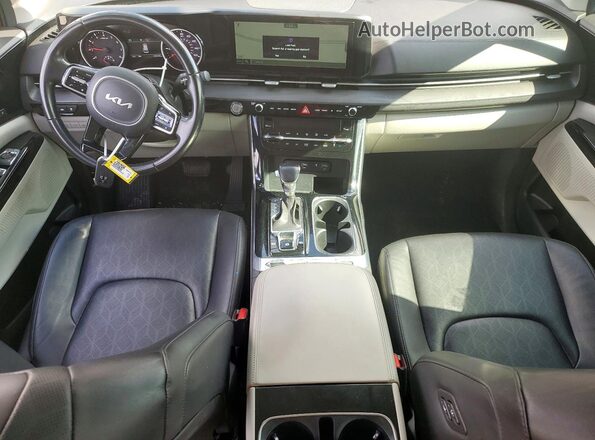 KNDNE5H38N6082034 2022 KIA CARNIVAL Red Вид щитка приладів