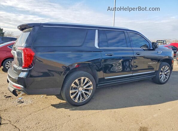 1GKS1JKL3MR137944 2021 GMC YUKON Черный Передняя правая четверть