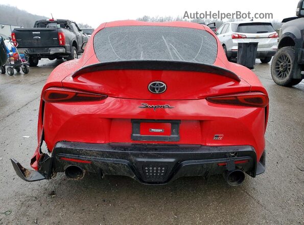 WZ1DB4C09LW021950 2020 TOYOTA SUPRA Red Vista trasera