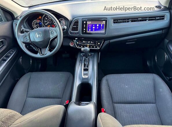 3CZRU5H55HM709616 2017 HONDA HR-V Green Widok tylnych siedzeń