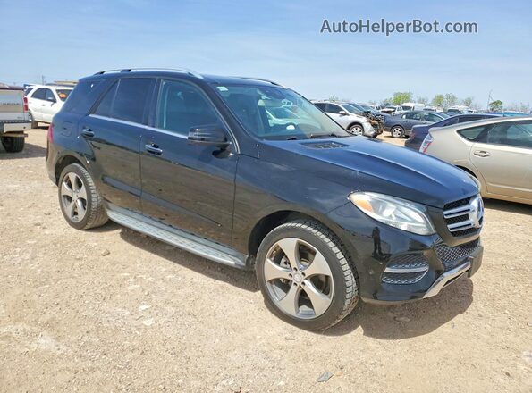 4JGDA5JB5GA687116 2016 MERCEDES-BENZ GLE Black Widok z przodu