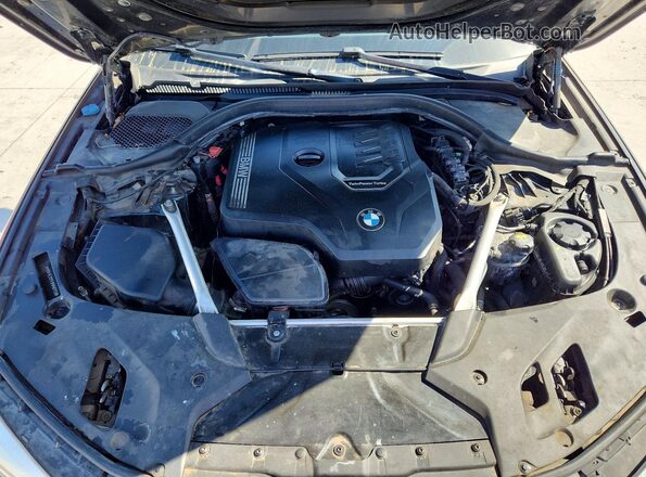 WBAJR3C01LWW59713 2020 BMW 5 SERIES Black Սալոնի հետևի տեսք