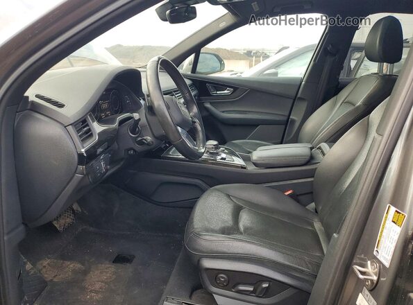 WA1LAAF78HD017793 2017 AUDI Q7 Gray Dashboard view