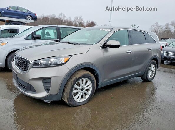 5XYPGDA51KG521656 2019 KIA SORENTO Silver 