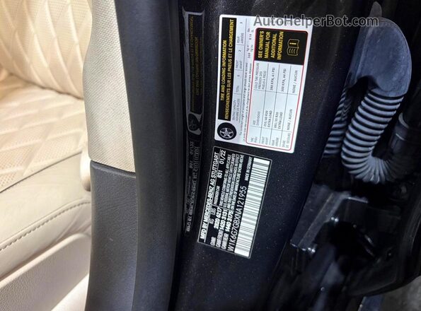 W1K6G7GBXNA121955 2022 MERCEDES-BENZ S-CLASS Черный 