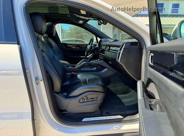 WP1BA2AY6PDA25539 2023 PORSCHE CAYENNE Gray Vista trasera