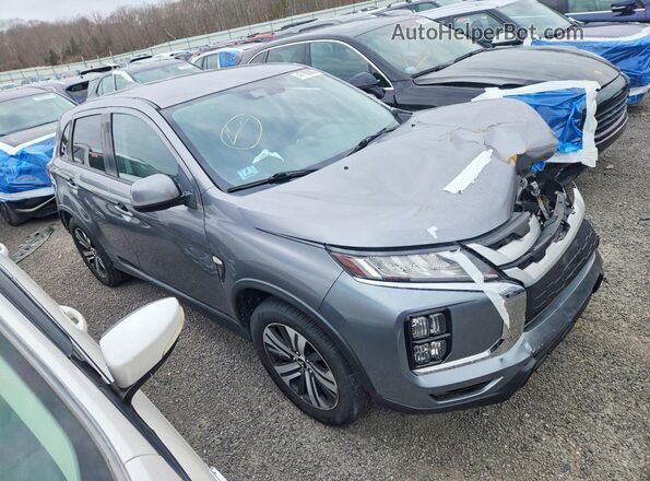 JA4APUAU1MU004009 2021 MITSUBISHI OUTLANDER Gray 