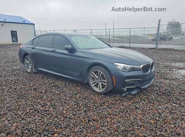 WBA7J2C33HG497851 2017 BMW 7 SERIES Gray Դիմացի տեսք