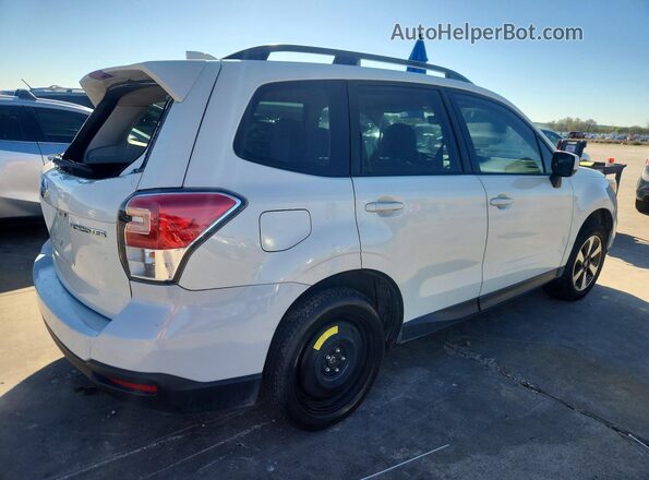 JF2SJAEC8JH415456 2018 SUBARU FORESTER 2.5 White Передня права чверть