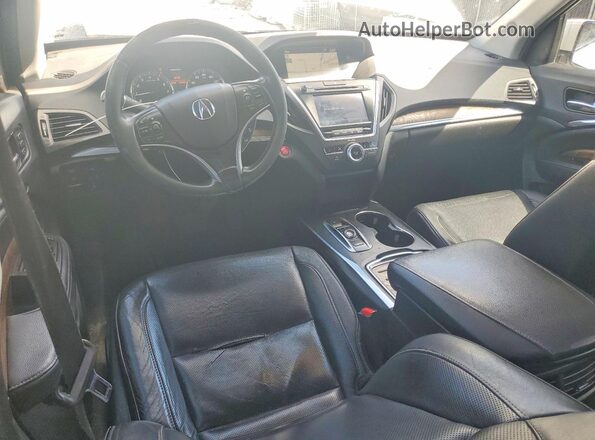 5J8YD4H55LL002362 2020 ACURA MDX Белый Вид щитка приборов