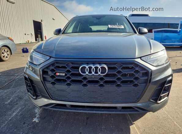 WA1B4AFY1M2027101 2021 AUDI SQ5 Gray Widok z tyłu