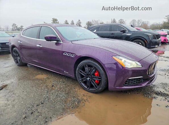 ZAM56RRL7H1246924 2017 MASERATI QUATTROPOR Purple Vista frontal