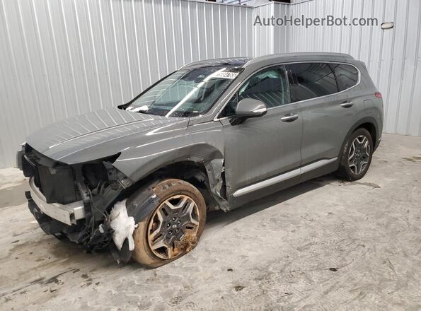 5NMS4DAL4MH342005 2021 HYUNDAI SANTA Gray 