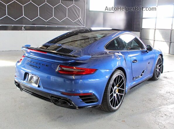 WP0AD2A91JS156295 2018 PORSCHE 911 Blue წინა მარჯვენა