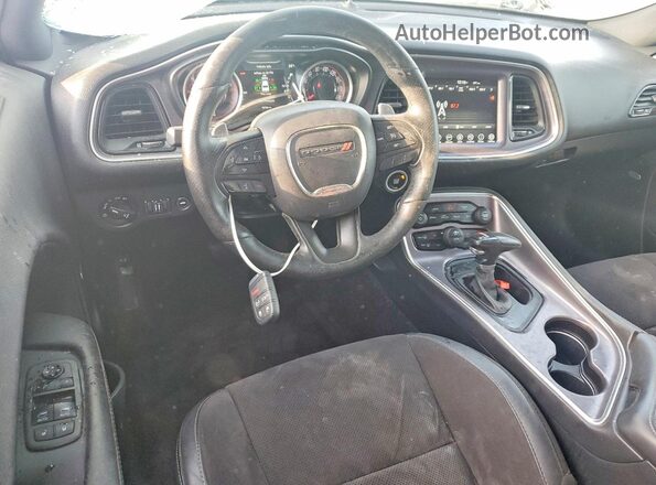 2C3CDZFJ5HH594585 2017 DODGE CHALLENGER Gray ხელსაწყოთა პანელის ხედი