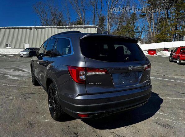 5FNYF6H20MB038975 2021 HONDA PILOT Black Rear right