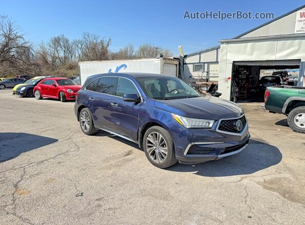 5FRYD4H54HB006216 2017 ACURA MDX Blue 