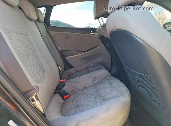 KMHCT5AE2HU312719 2017 HYUNDAI ACCENT Черный Вид задних сидений