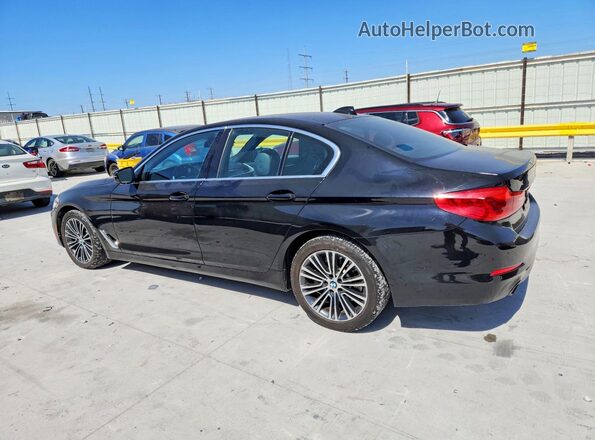 WBAJR3C01LWW59713 2020 BMW 5 SERIES Black Հետևի ձախ