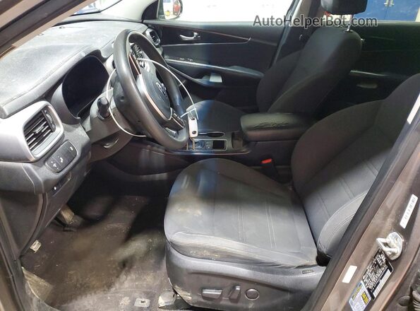 5XYPG4A56KG446582 2019 KIA SORENTO Silver 