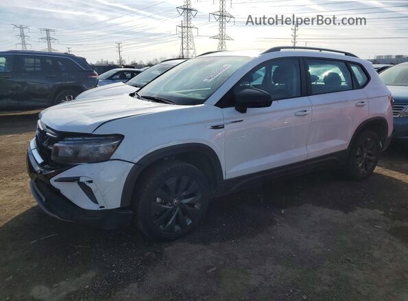 3VV5X7B23RM120475 2024 VOLKSWAGEN TAOS Белый Задняя левая четверть