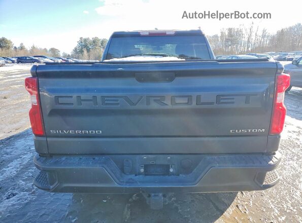 1GCRYBEH2LZ359375 2020 CHEVROLET SILVERADO Gray წინა სალონის ხედი