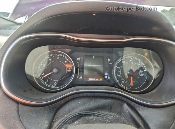 1C4PJLCB6KD370729 2019 JEEP GRAND CHER Burgundy Հետևի նստատեղերի տեսք