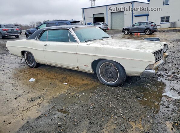 8E62Y218697 1968 FORD LTD White Przód prawy