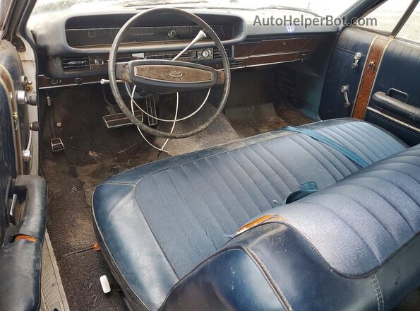 8E62Y218697 1968 FORD LTD White Widok deski rozdzielczej