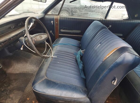 8E62Y218697 1968 FORD LTD White Widok wnętrza z przodu