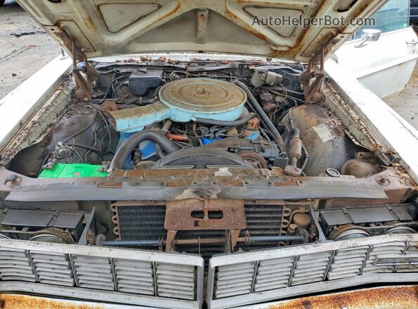 8E62Y218697 1968 FORD LTD White Widok wnętrza z tyłu