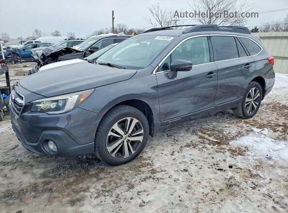 4S4BSENC3J3340502 2018 SUBARU OUTBACK Серый Задняя левая четверть