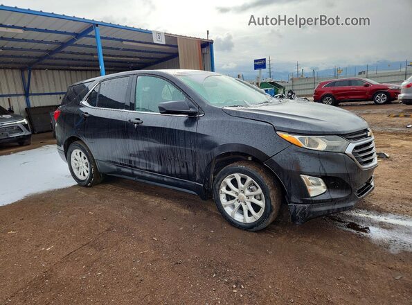 2GNAXUEV9K6121154 2019 CHEVROLET EQUINOX Черный Передняя правая четверть
